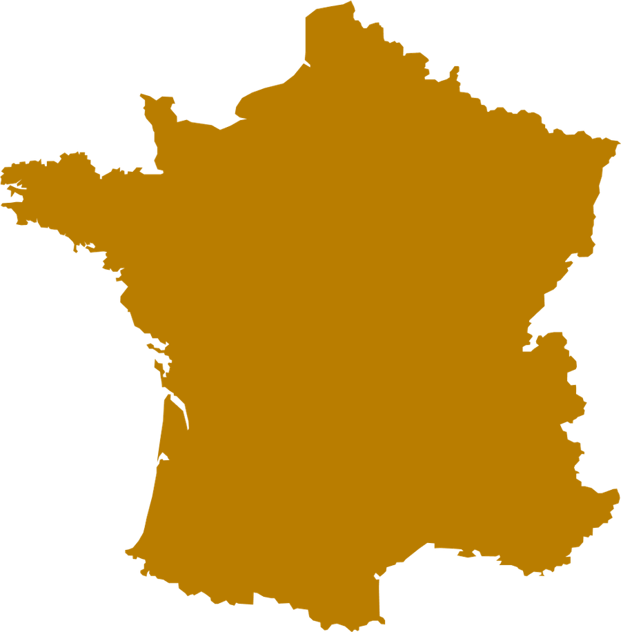 Carte de France des agences